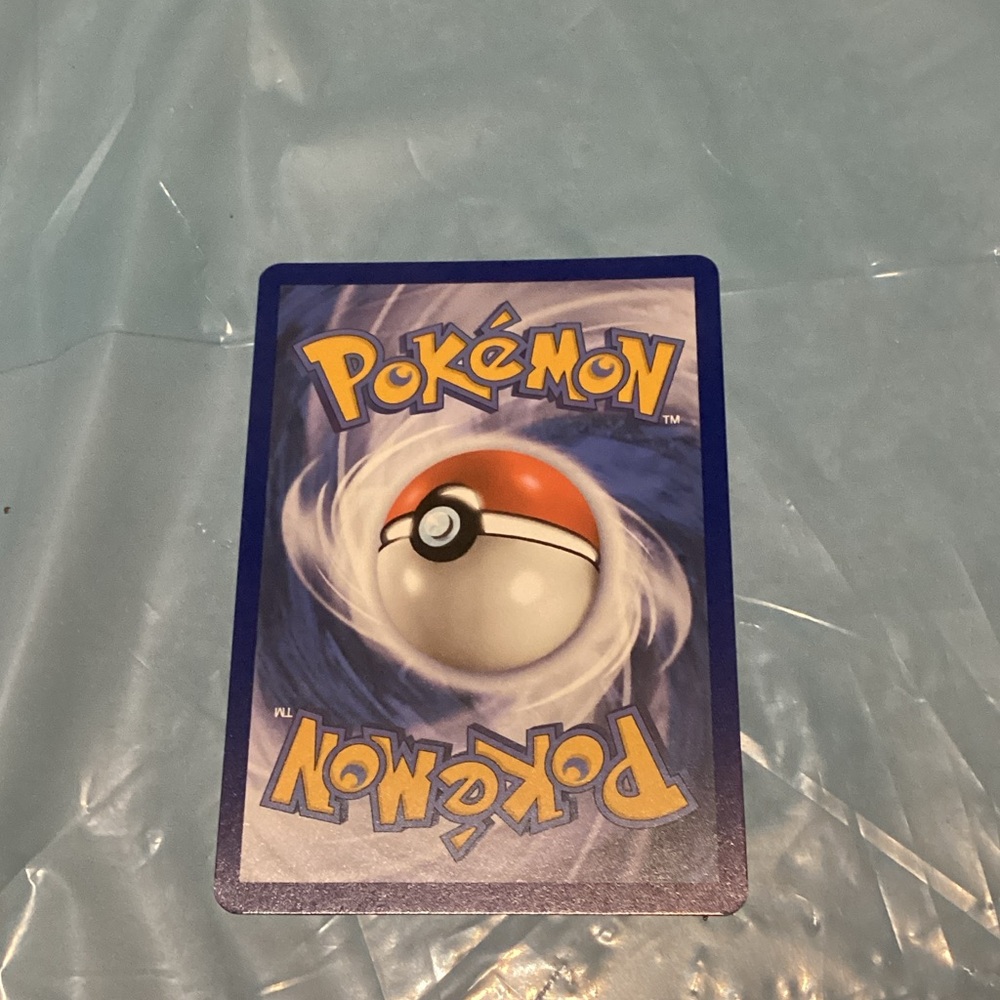 Pokemon Deoxys Holographic Card - Yellow Border, Red & Blue Artwork - Picture 2 of 2